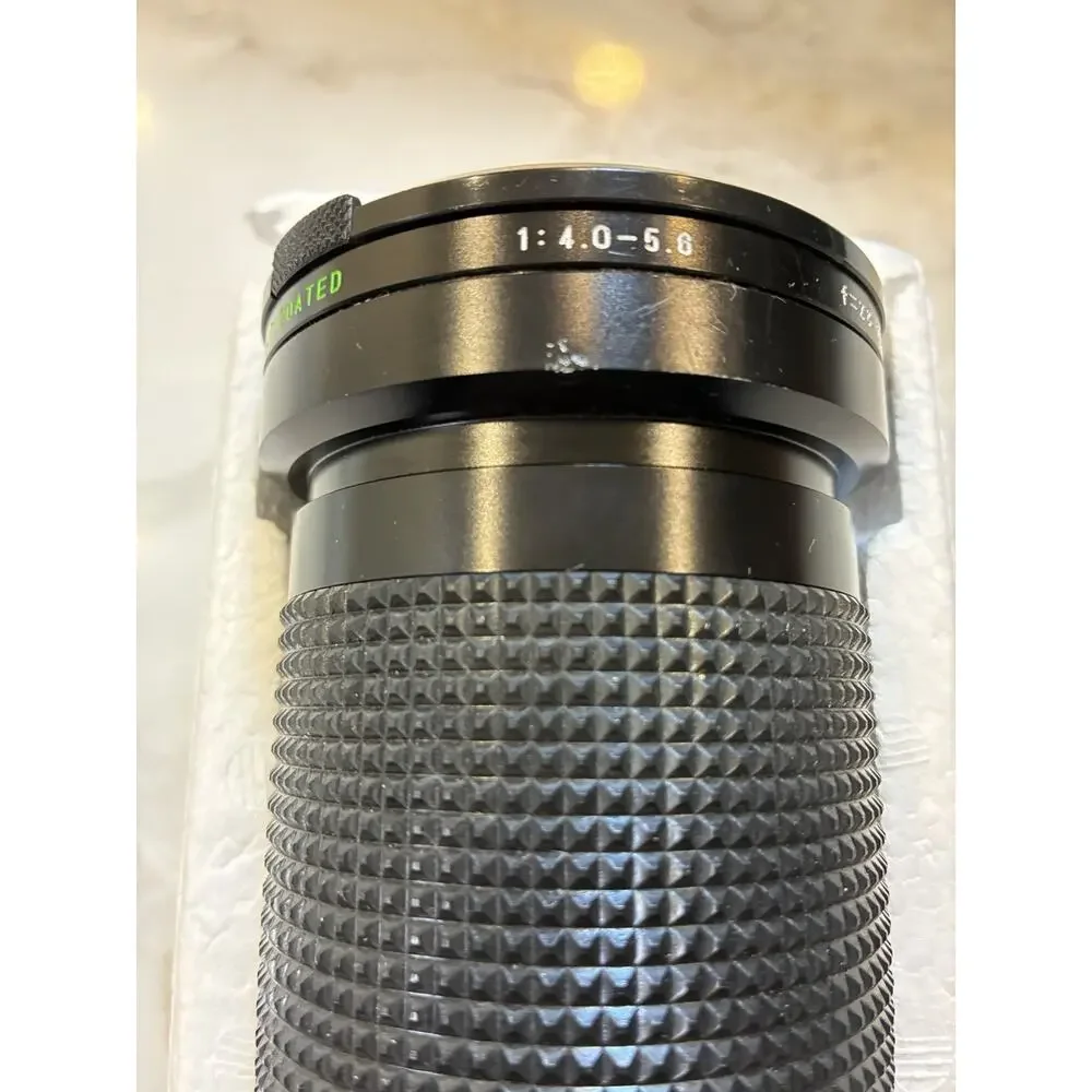 Sears 28-200mm f:4.0/5.6 Macro Zoom Lens For Olympus OM Mount Vintage 1980s Boxd
